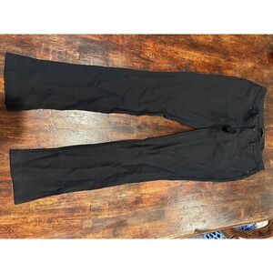 Labijou Bootcut Pants Womens Medium Black Excellent Stretch Trousers 611S